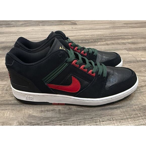 Nike SB Air Force 2 Low Black Gucci Size 13 - Picture 1 of 5